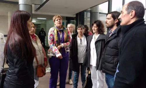 Para Nicolás Del Caño, "la situación de la salud es alarmante"