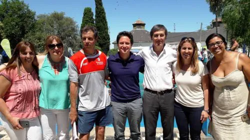 Sánchez Zinny visitó Lezama y elogió a Harispe