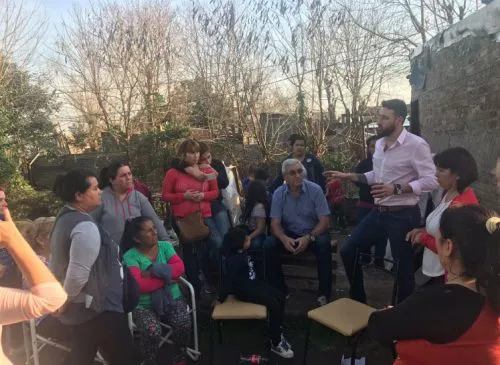 Lanaro de campaña en la Tercera Sección