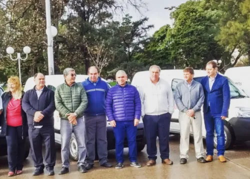 Serenal entregó vehículos 0km a Delegaciones