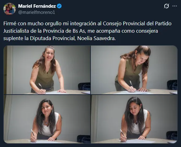 Mariel Fernández - Consejo PJ