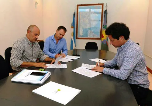 Guerrera firmó acuerdos con Sánchez Zinny