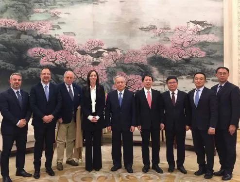 Vidal oficializó el Memorando con China para fortalecer la relación