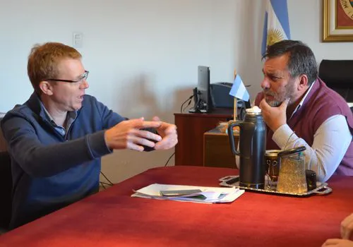 Juan Curuchet: "Estoy recorriendo la Provincia"