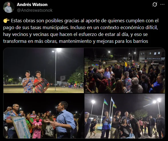 El intendente de Florencio Varela destacó los proyectos concretados con el aporte de los vecinos