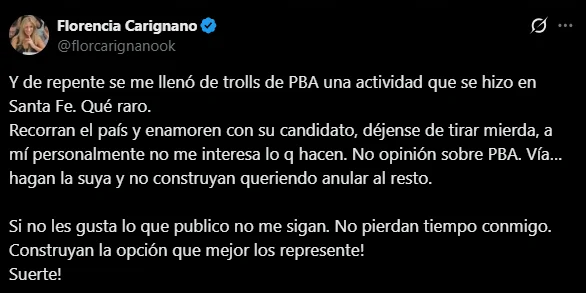 Carignano en X