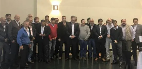 Gigante recibió a los intendentes del PJ