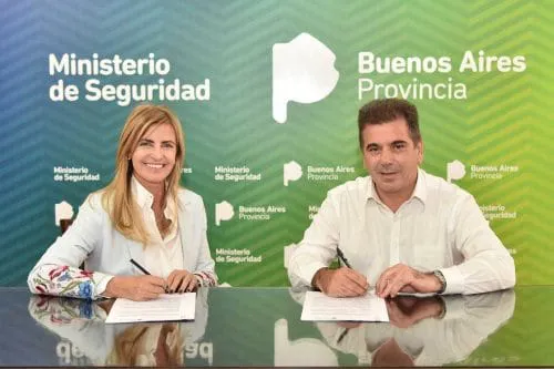Fassi firmó convenio con el Ministerio de Seguridad
