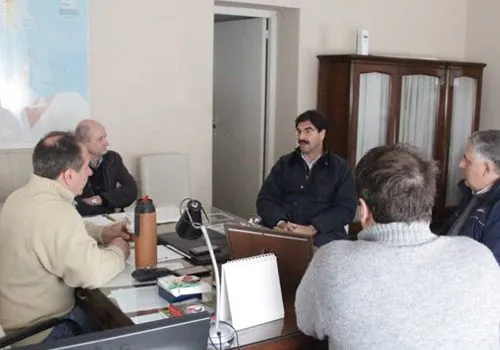 Cappelletti evaluó con Sarquís la posibilidad de pavimentar la Ruta 54