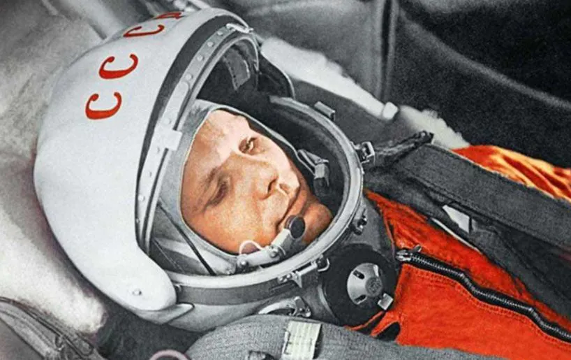 El cosmonauta soviético Yuri Gagarin