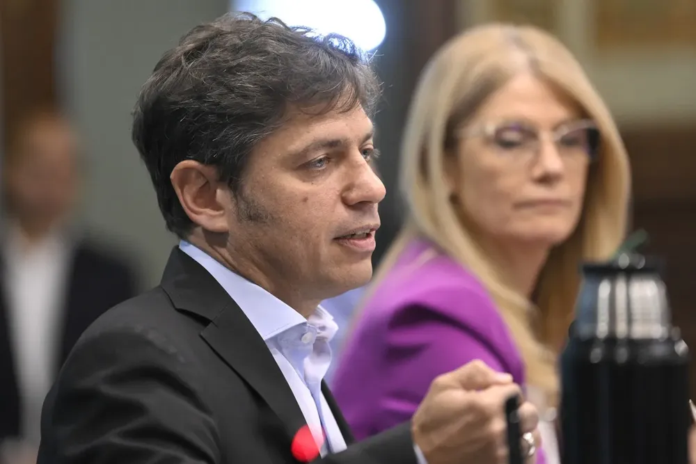 Axel Kicillof y Verónica Magario