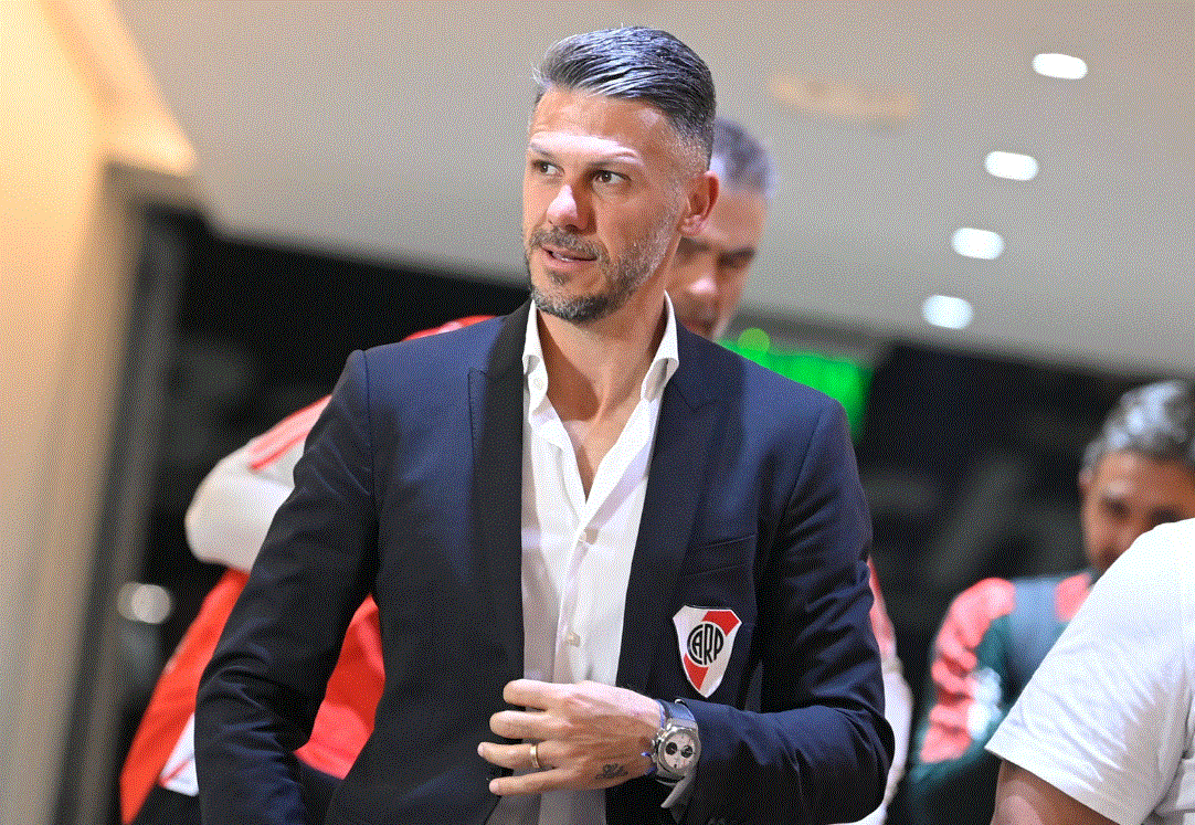 Martín Demichelis, DT de River.