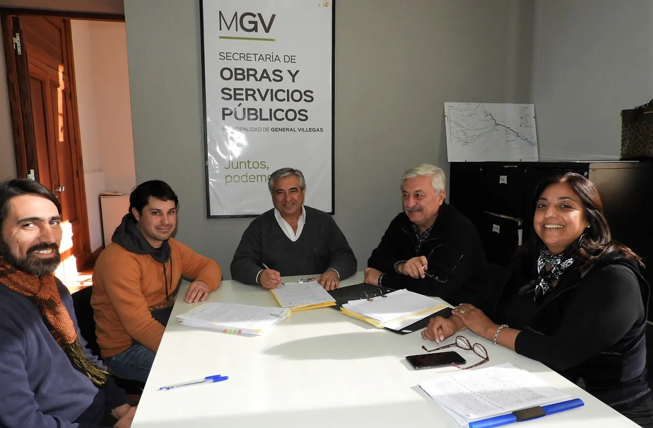 El intendente Campana avanza con la construcción de la Escuela Especial de Bunge