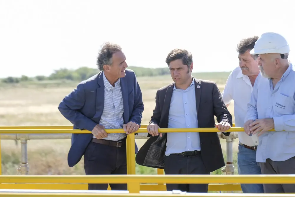 Katopodis, Kicillof y Barenghi inauguran obras en Bragado
