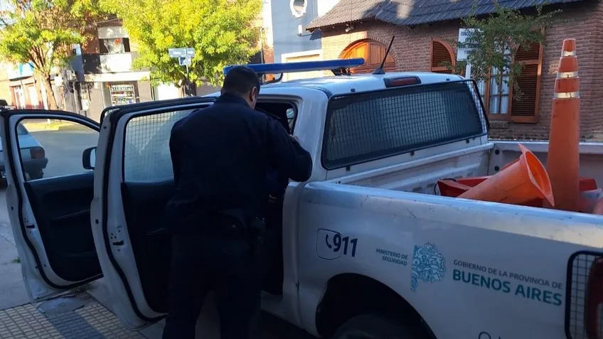 Una mujer activó la App Municipal Giles Alerta y la Policía detuvo al agresor