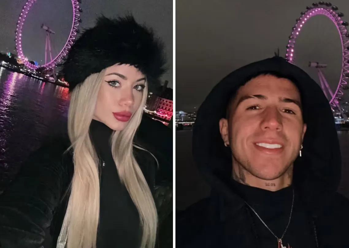 ¿Enzo Fernández y la ex de L-Gante? Las fotos que desataron rumores de romance