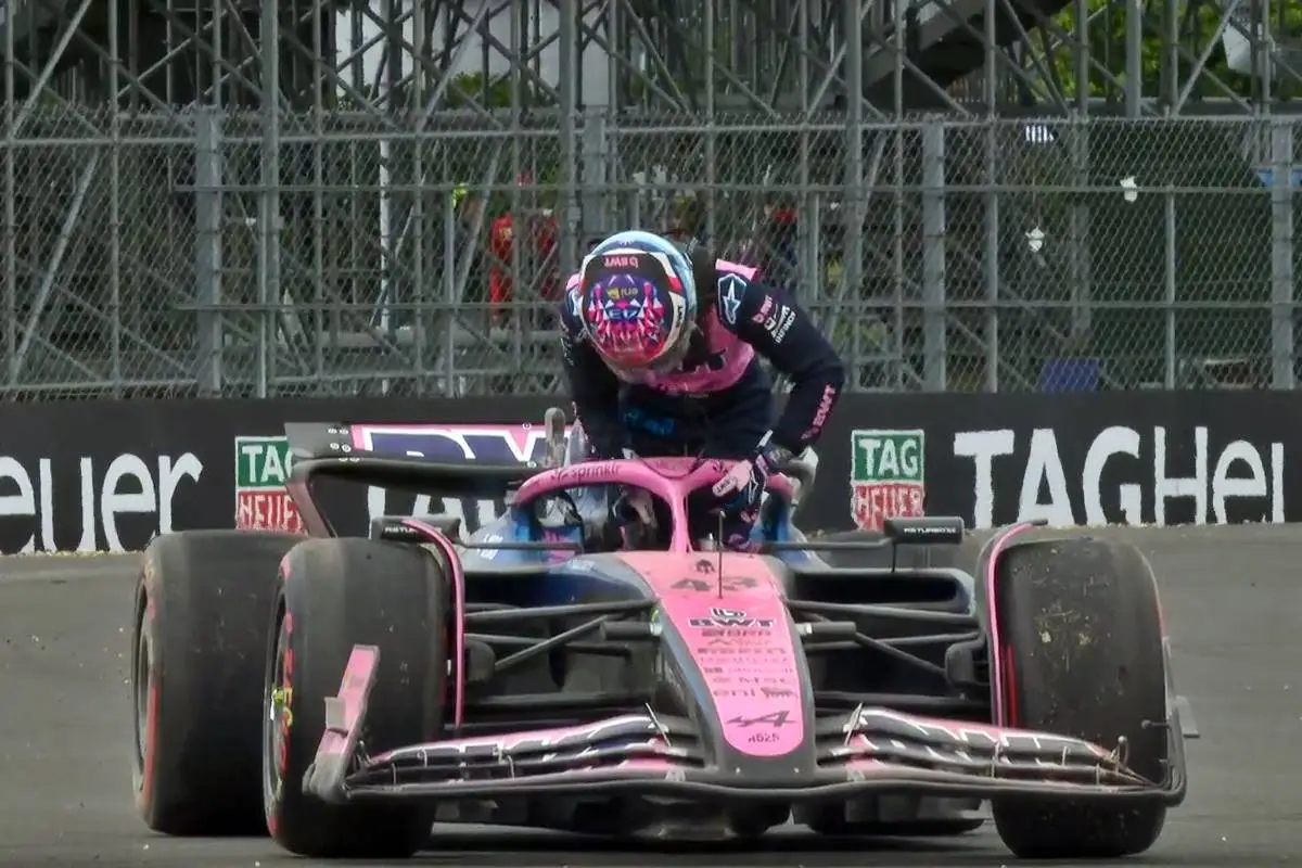 Silverstone amargo para Colapinto falló su auto y no pudo correr