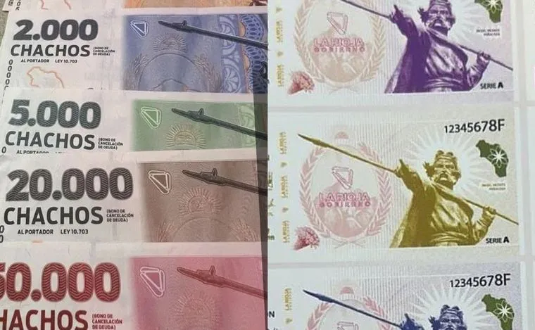 Chachos, la moneda de La Rioja.