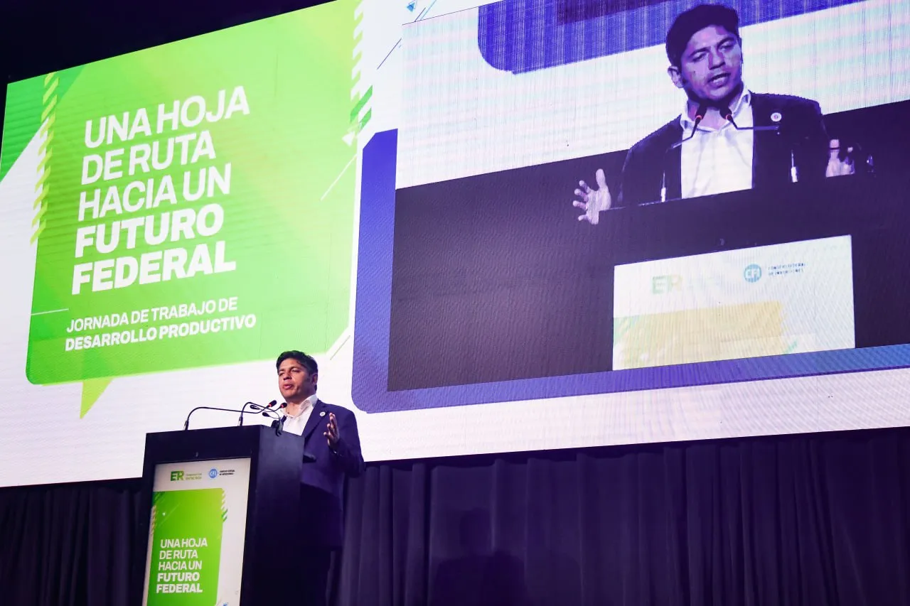 Kicillof Jornada de trabajo de desarrollo productivo
