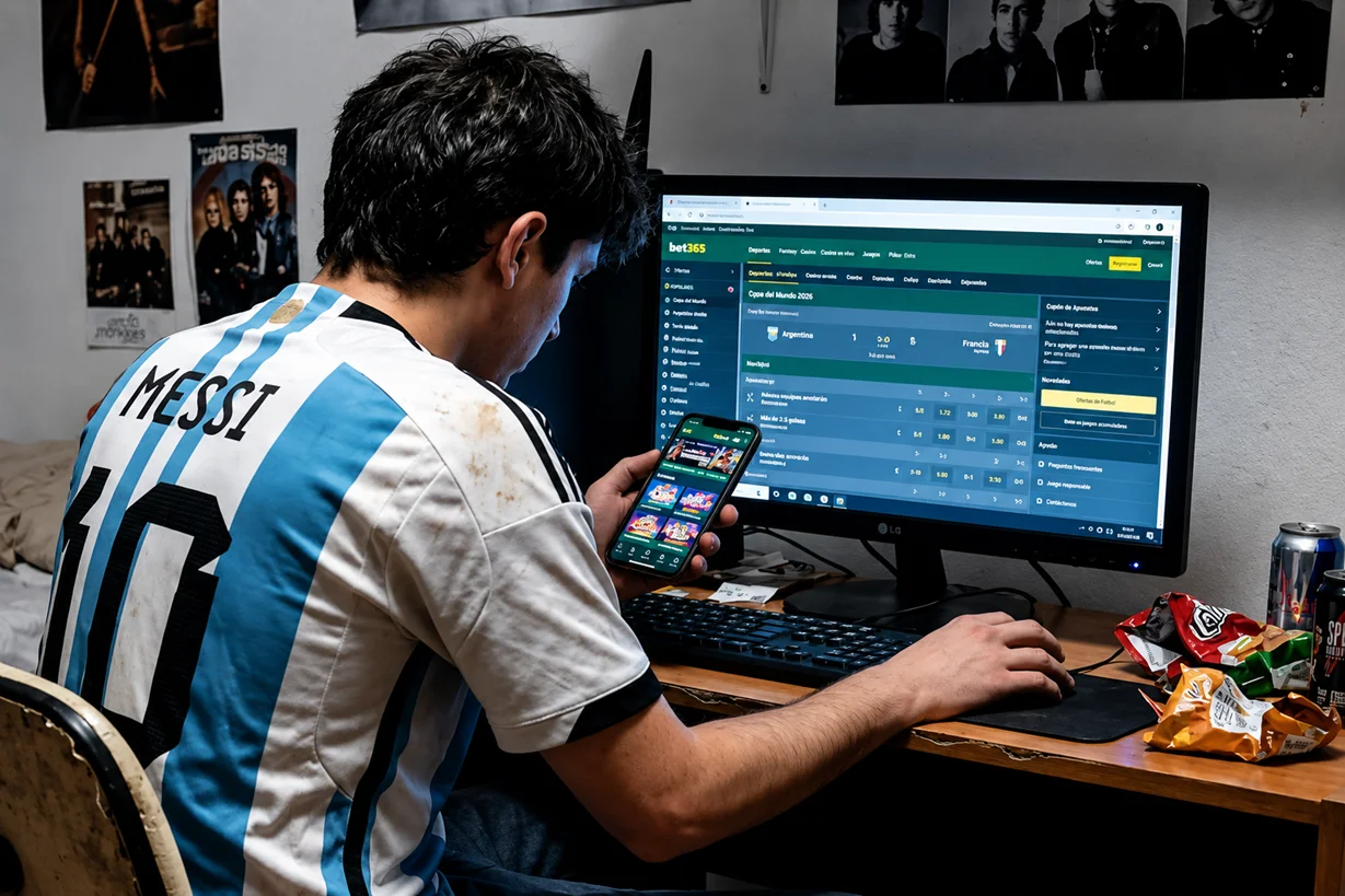 Apuestas online, Mundial y adolescencia la Provincia activa una campaña mientras la Legislatura apura controles