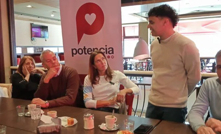 María Eugenia Talerico y Nicolás Sabo de Potencia en La Matanza