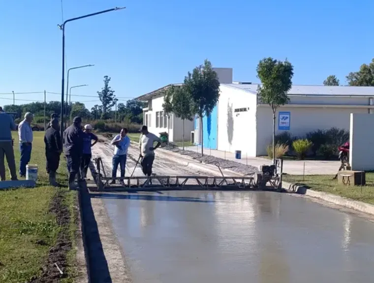 El Municipio de Alberti puso en marcha nuevas obras 2
