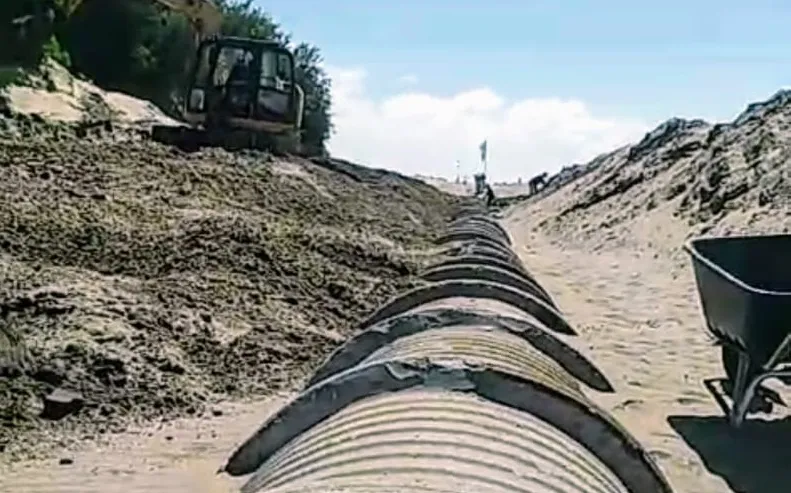 Avanzan las obras en San Clemente.