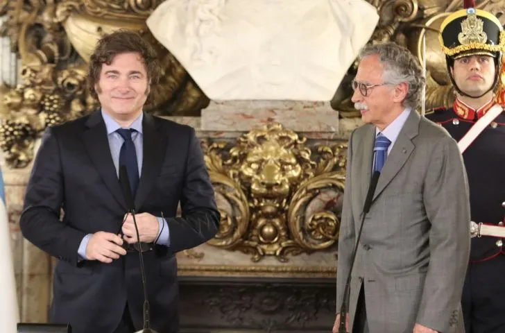 mario lugones y javier milei