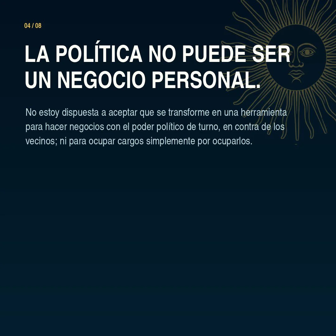 Uno de los mensajes que compartió Gianni en sus redes tras la ruptura con el espacio.