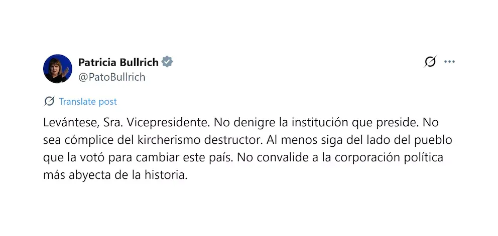 Pato Bullrich X