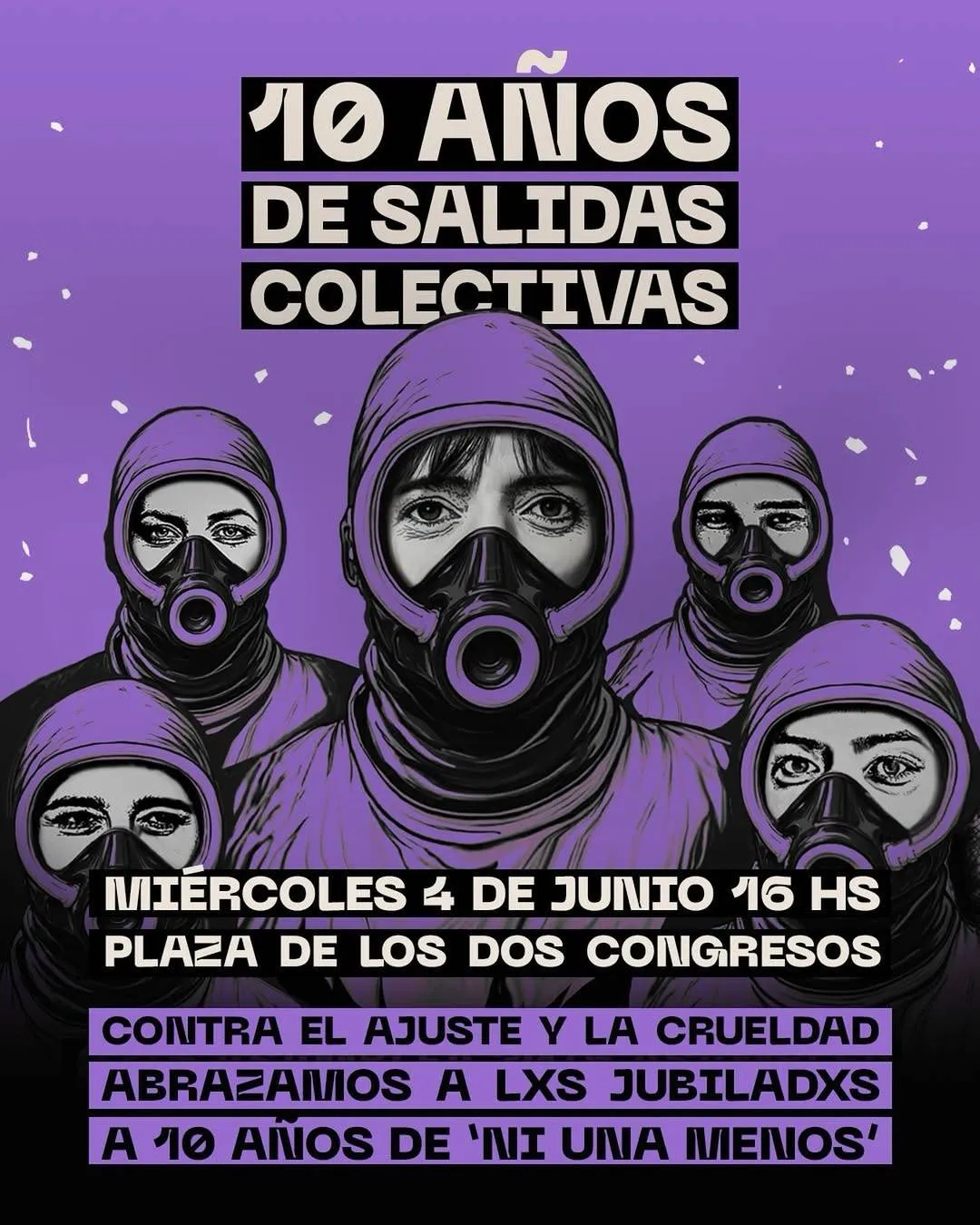 Ni Una Menos cumple 10 años y vuelve a la calle