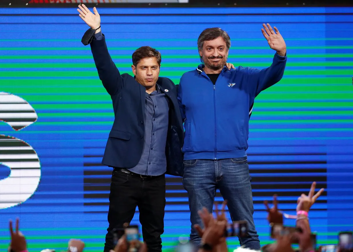 Axel Kicillof y Máximo Kirchner 
