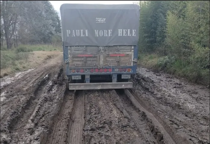 Reclamo vecinal por el estado de las calles y caminos en Monte.