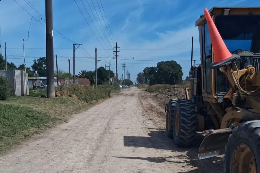 El Municipio avanza con trabajos de mantenimiento urbano en Quequén