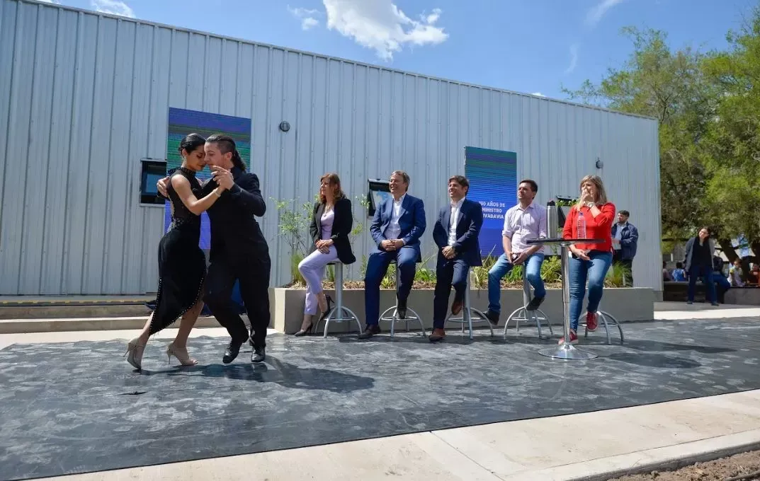 Kicillof inauguró el Parque Astronómico y la Casa de la Cultura de Ministro Rivadavia