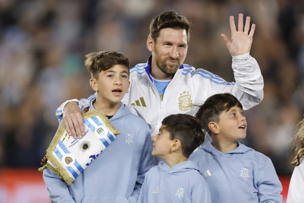 Messi tuvo una noche a pura emoción.