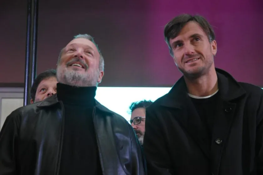 Lucas Ghi y Martín Sabbatella