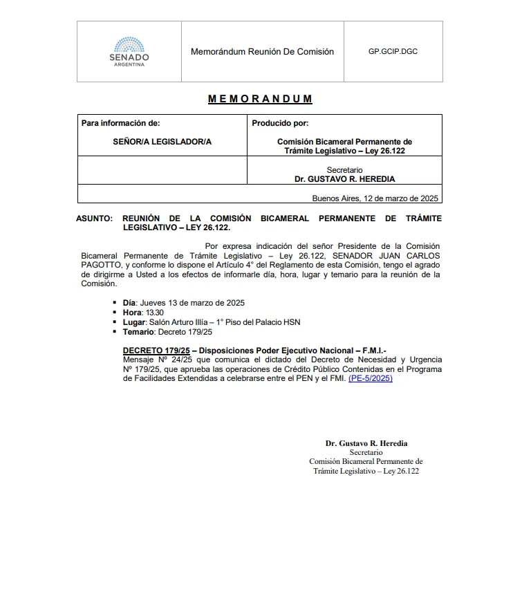 Trámite Legislativa