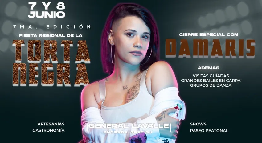 Se viene la Fiesta de la Torta Negra