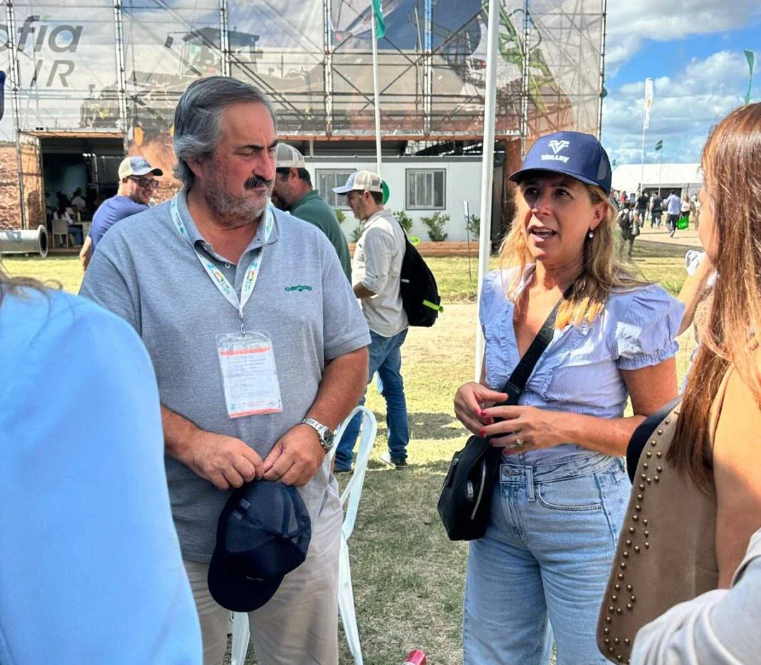 La diputada Vaccarezza recorrió Expoagro y dialogó con productores rurales