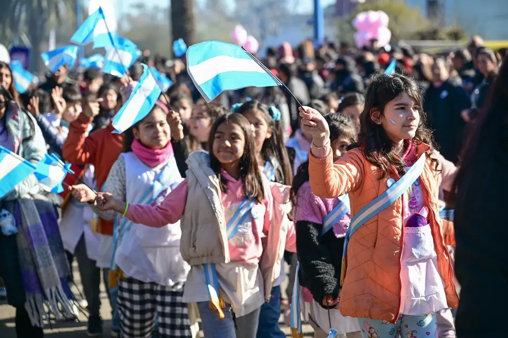 Garín vivió una verdadera fiesta popular para celebrar su 132° aniversario