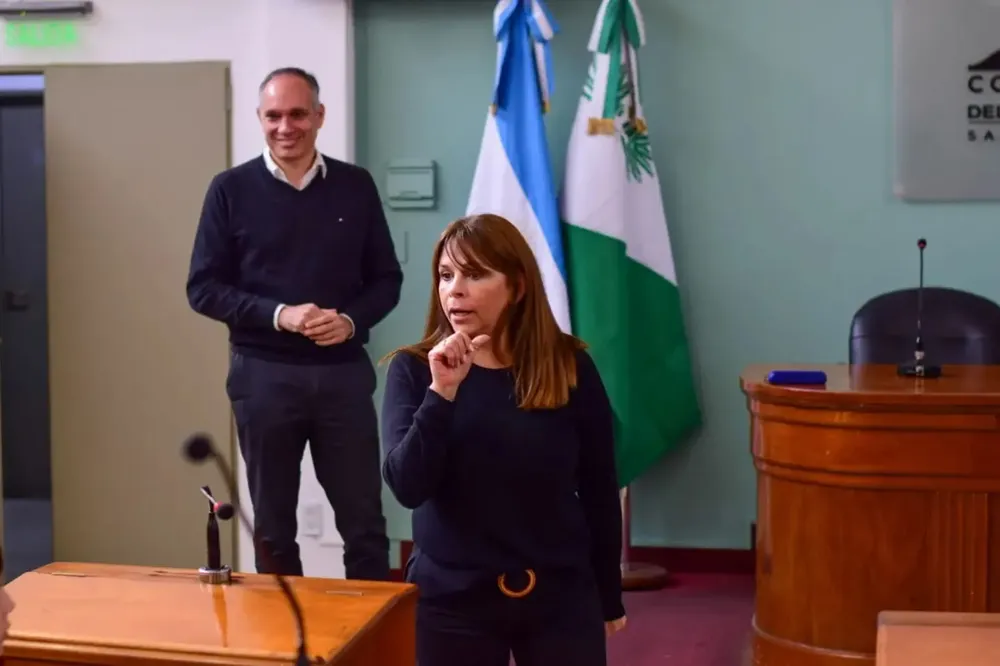 Fernanda Giordani y Walter Pérez