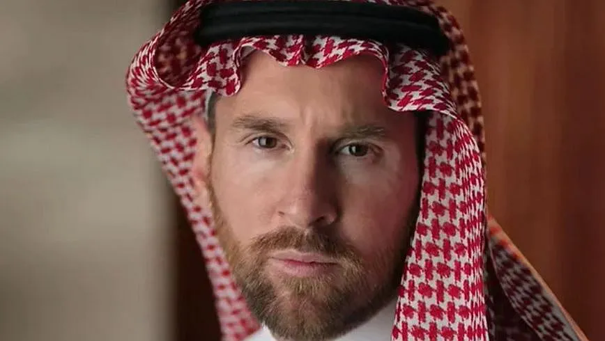 Messi protagonizó una publicidad en Arabia Saudita