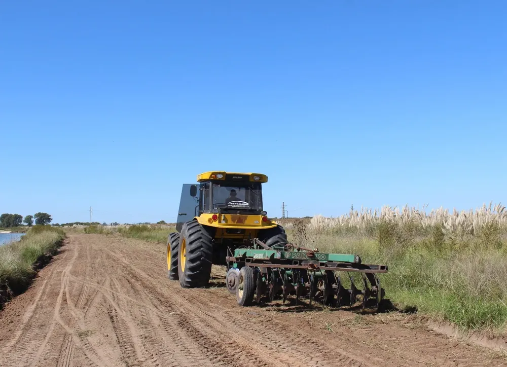 Avanzan los trabajos en el Parque Lacunario.