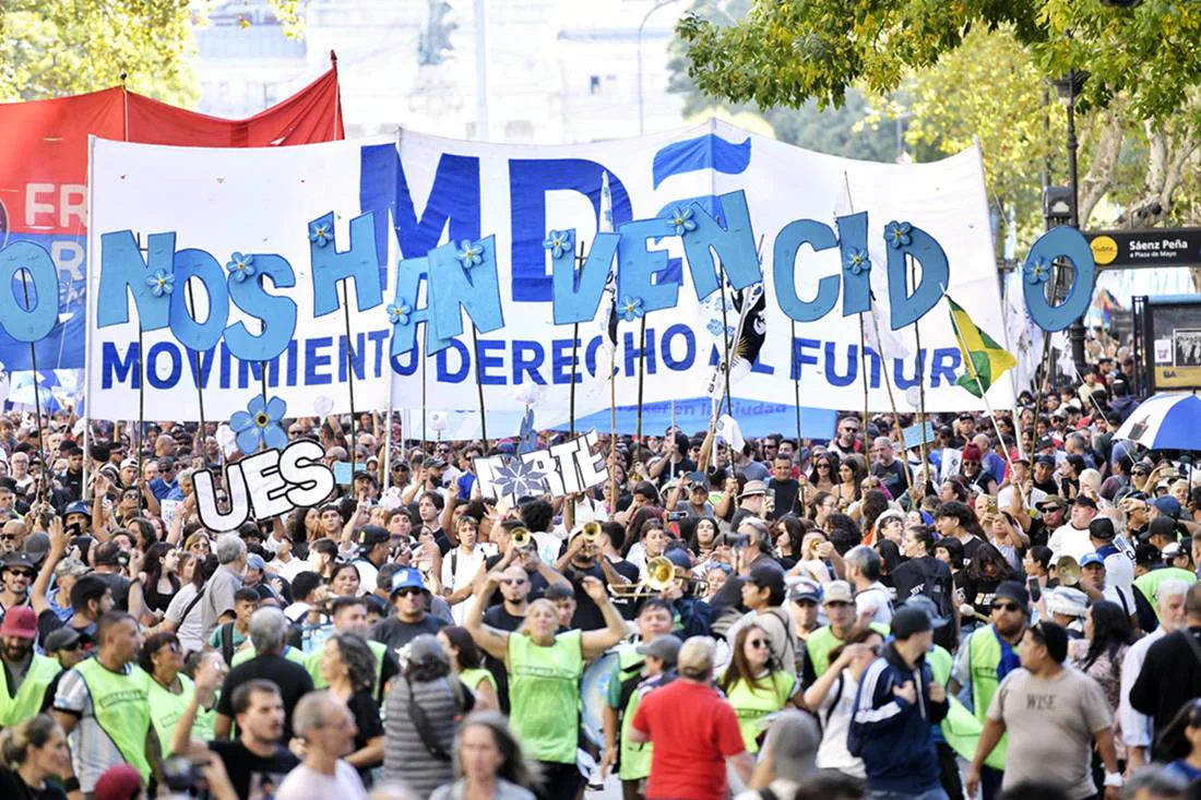 El MDF en la movilización del 24M