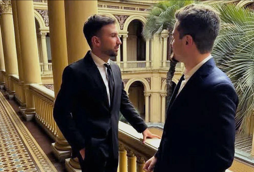 Novelli en Casa Rosada