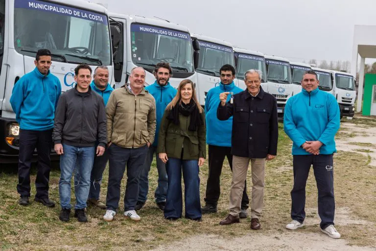 Se sumaron 10 camiones más para fortalecer los servicios públicos en La Costa 2