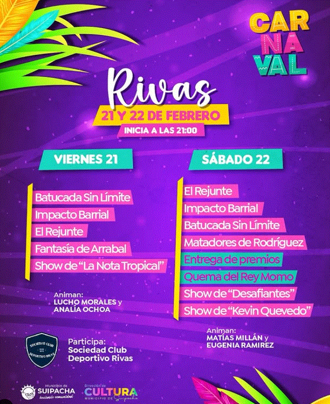 carnavales rivas
