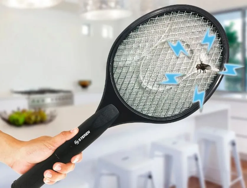 Raqueta mata mosquitos