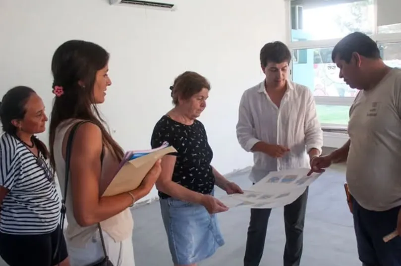 Avanzan las obras en Carlos Tejedor.